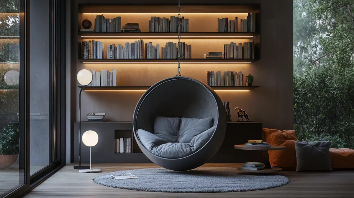 reading nook corner design for living room