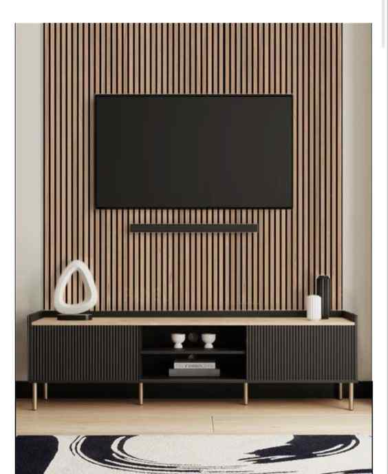 scandinavian style for tv unit furniture design