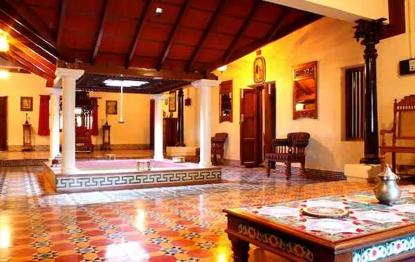 terracotta flooring in south indian village