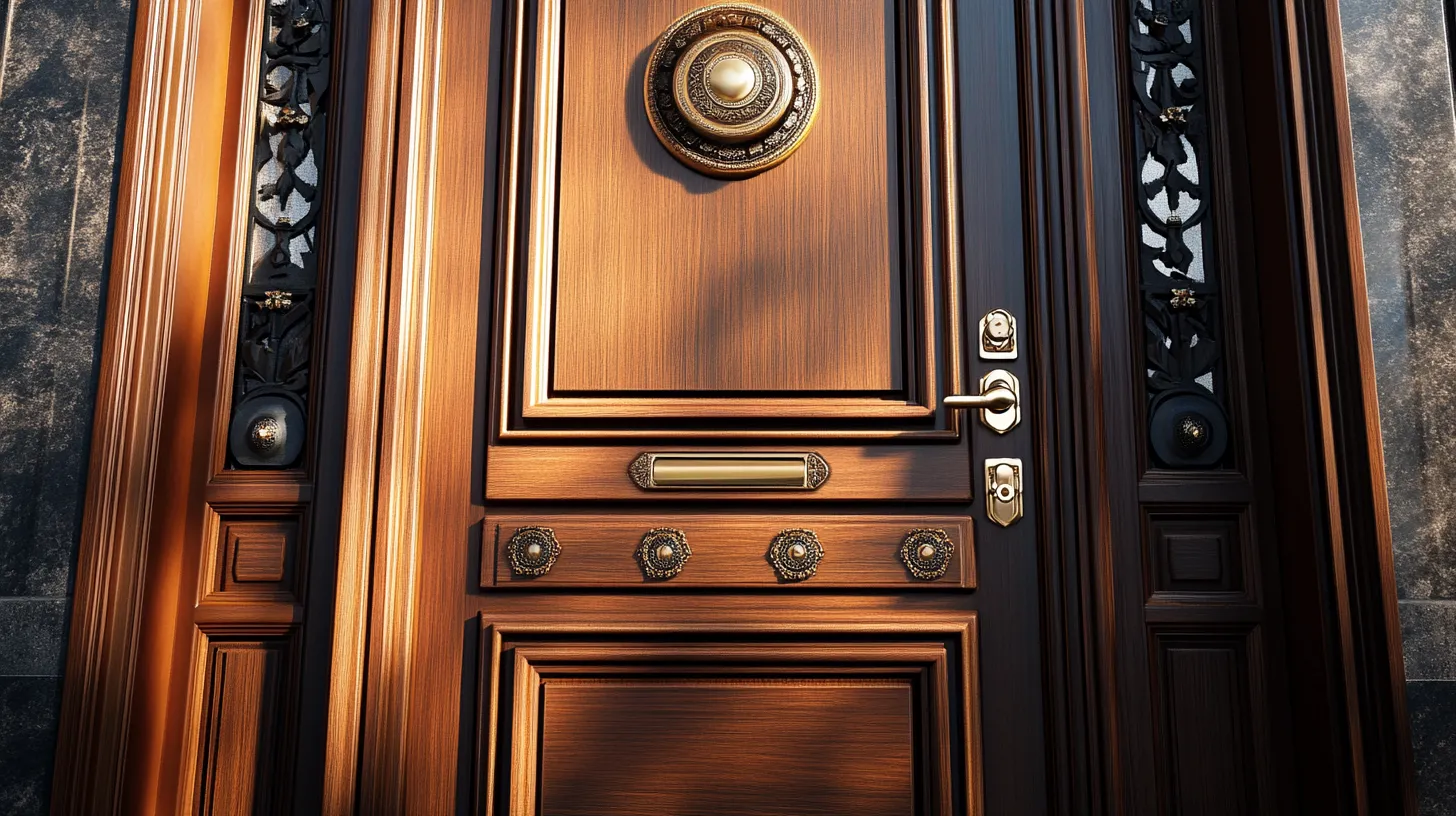 a timeless look for modern safety door designs