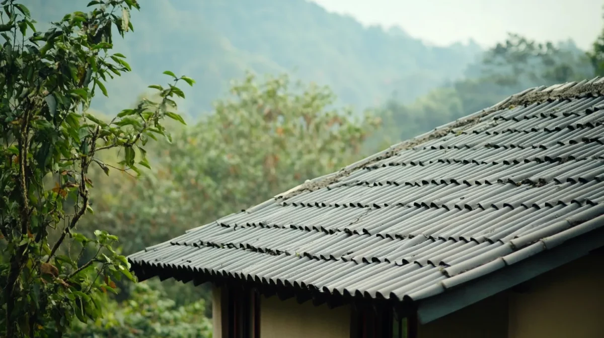 asbestos roof sheet design