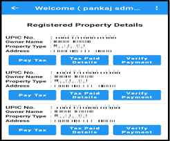 check status details mcd property tax