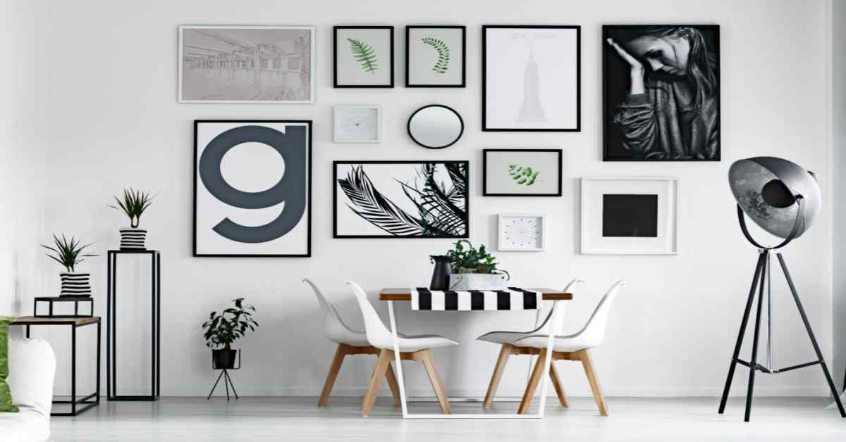 gallery wall painting design