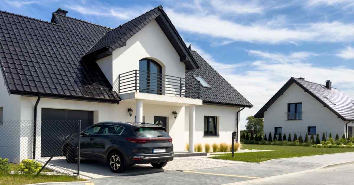 grey and white colour combination for house exterior