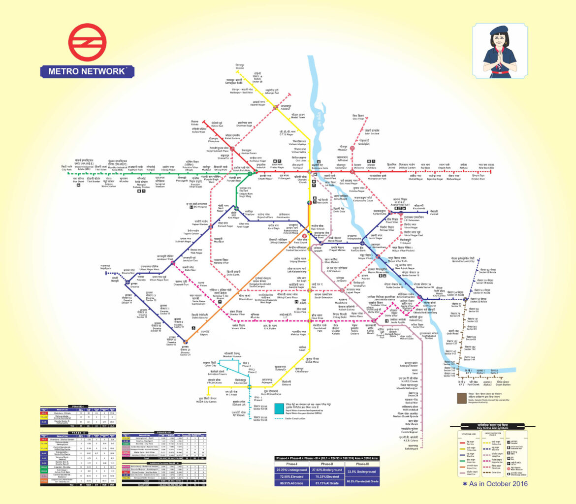 gurugram metro route train frequency and timings