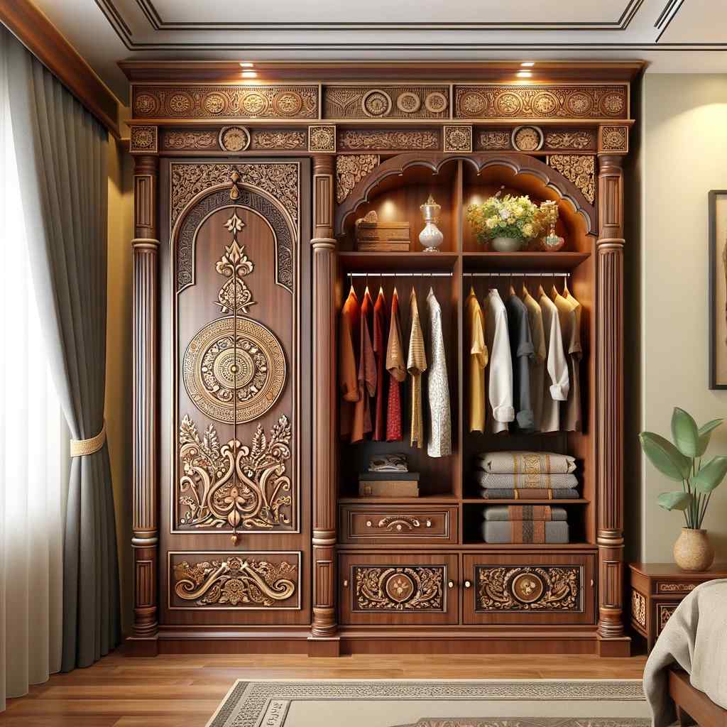 indian style wardrobe designs for small bedrooms