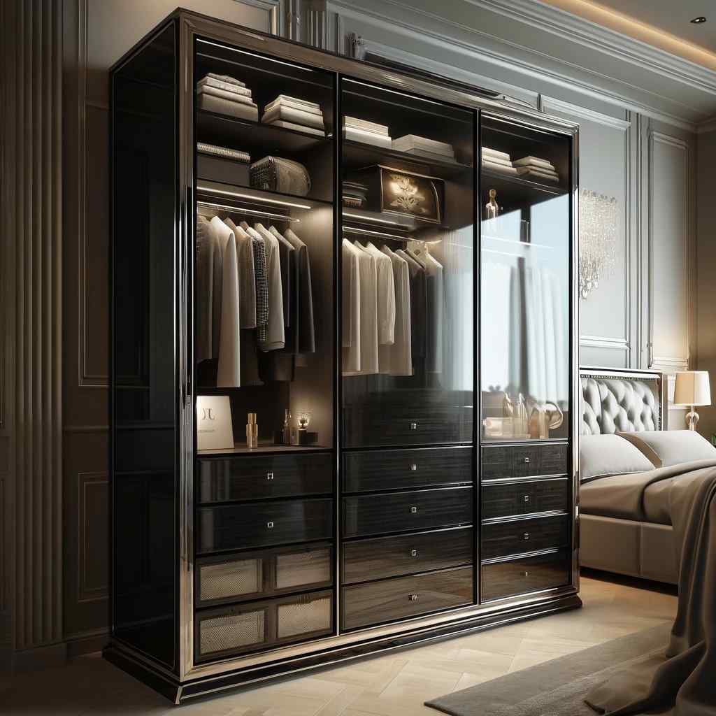 lacquered bedroom cupboard wardrobe designs