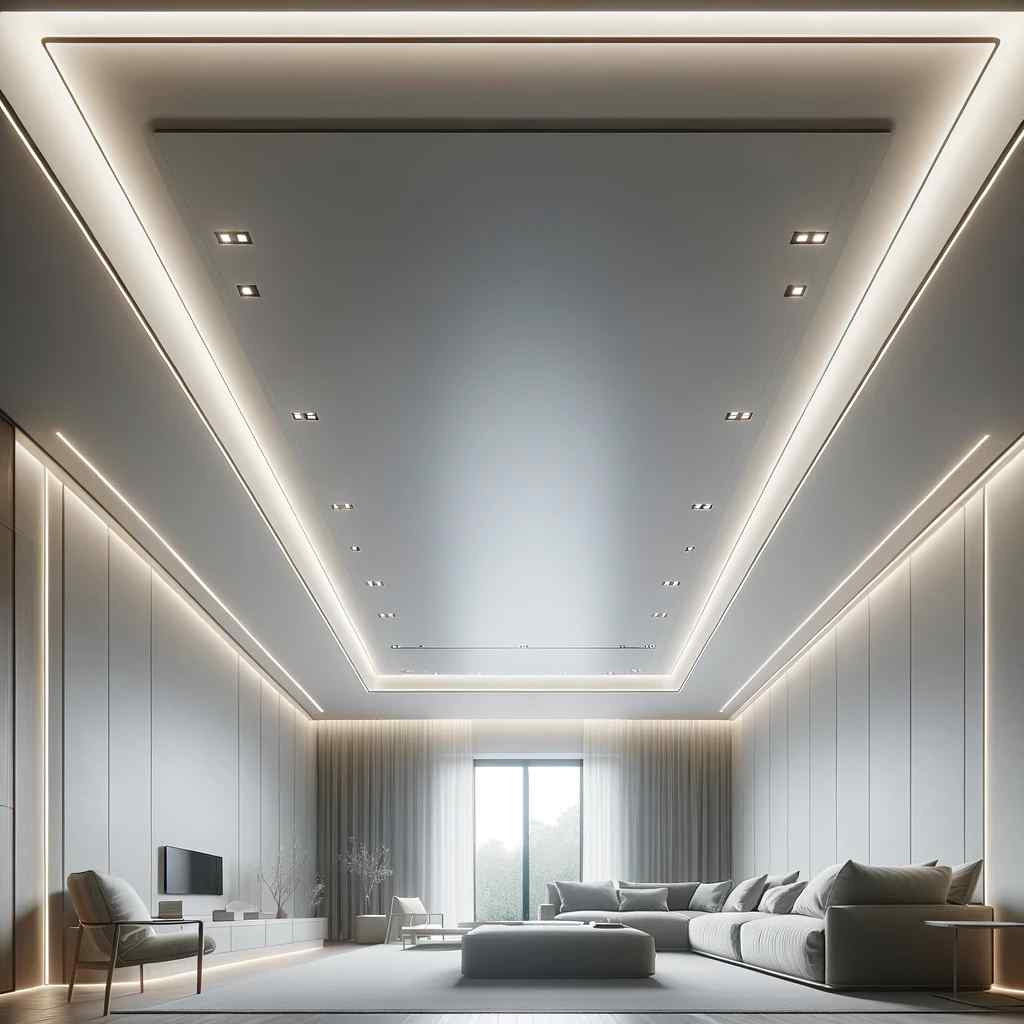 minimalist ceiling design for room