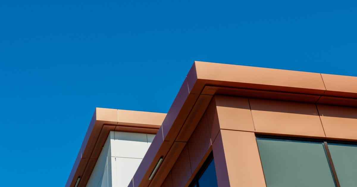 orange colour for commercial spaces exterior