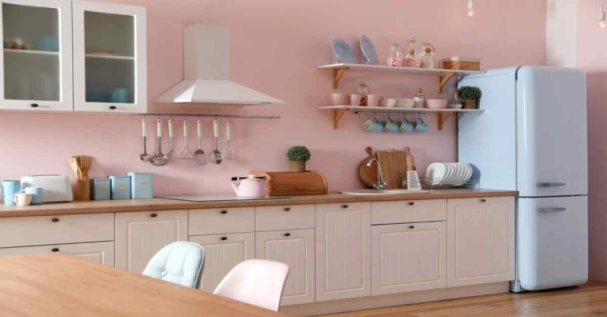 pink colour kitchen as per vastu