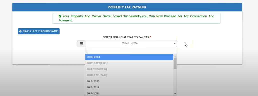 verify otp ndmc property tax online payment