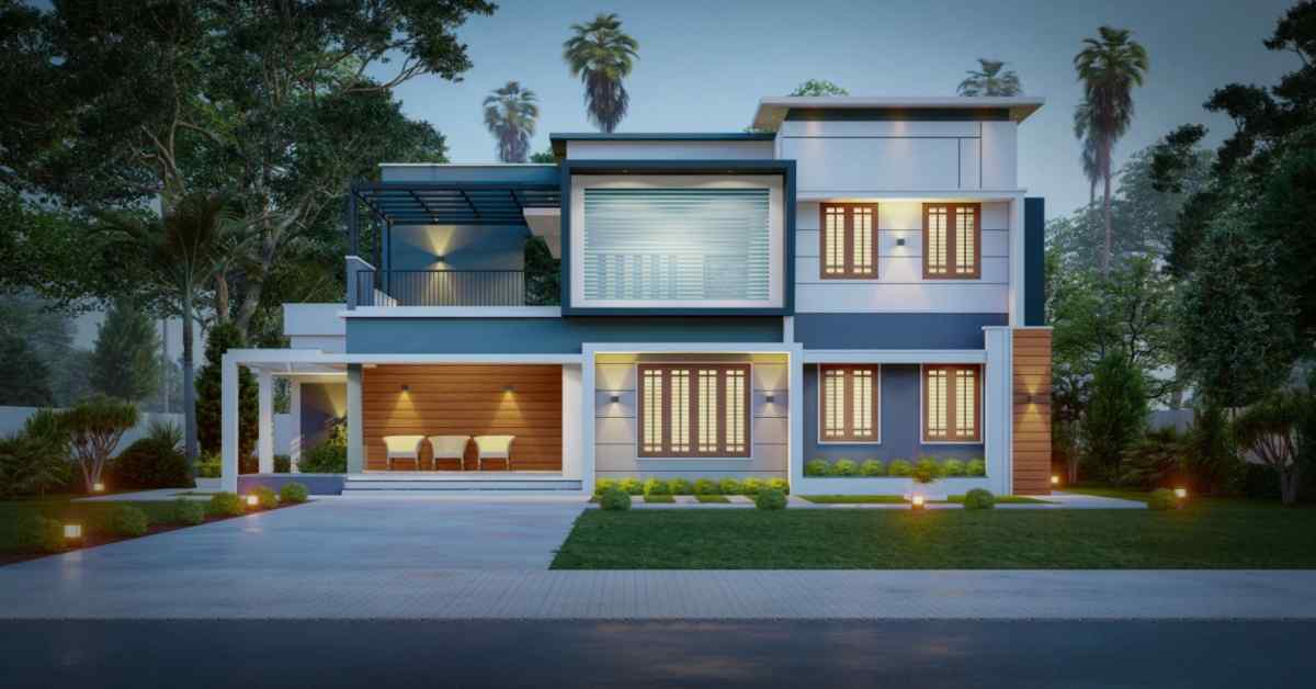 coastal cottage ground floor normal house front elevation design