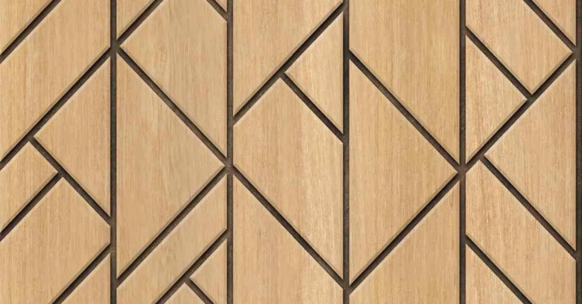 geometric groove panels modern wall texture design