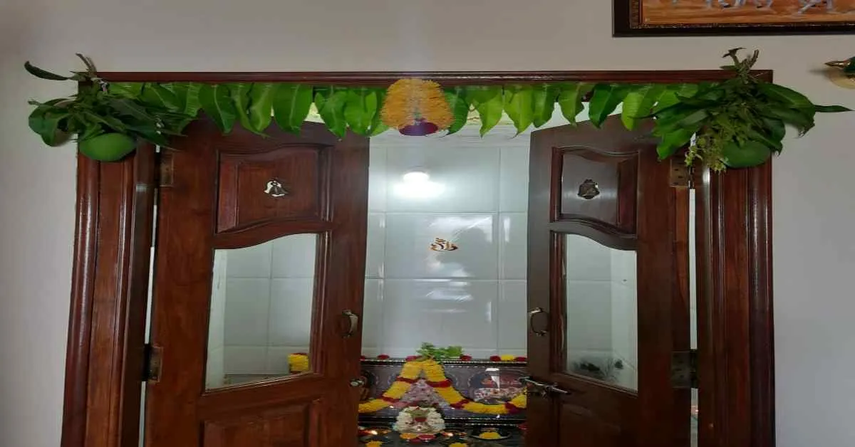 puja room luxury house in india