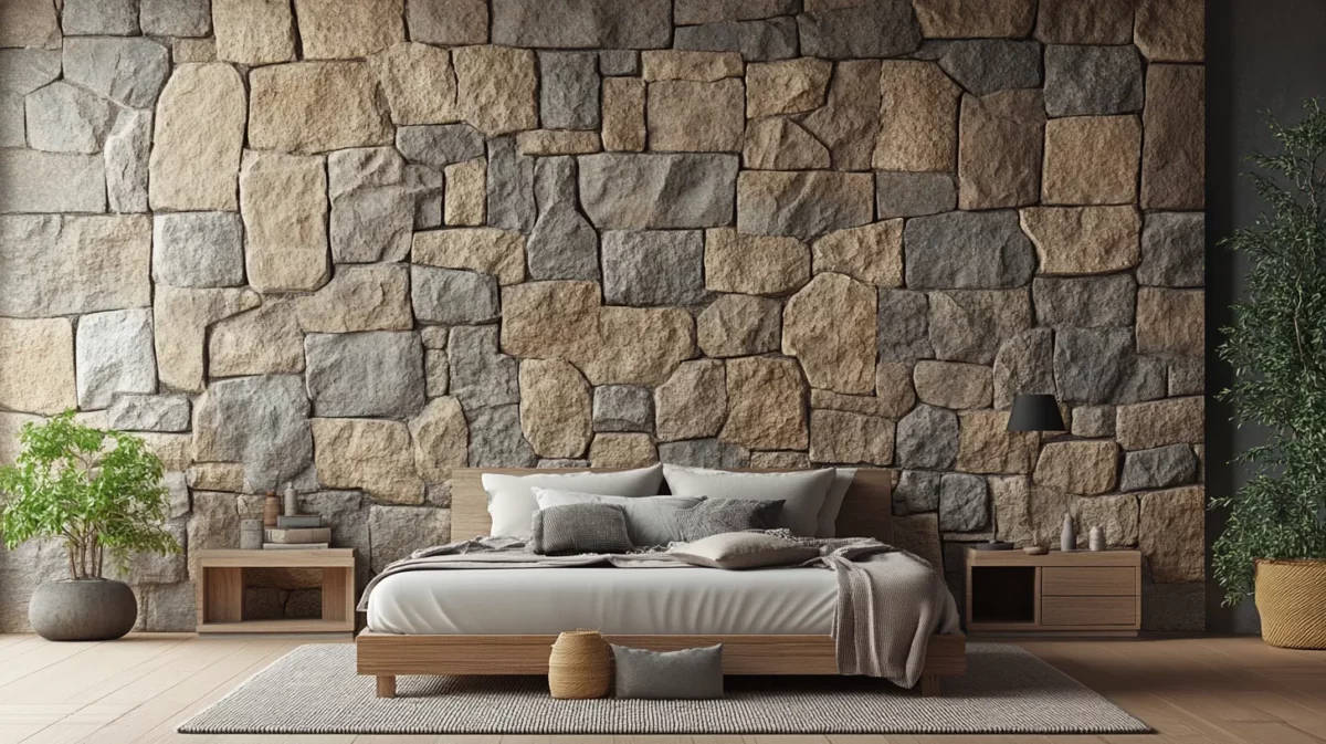 stone wall texture for geometrical patterns for bedroom