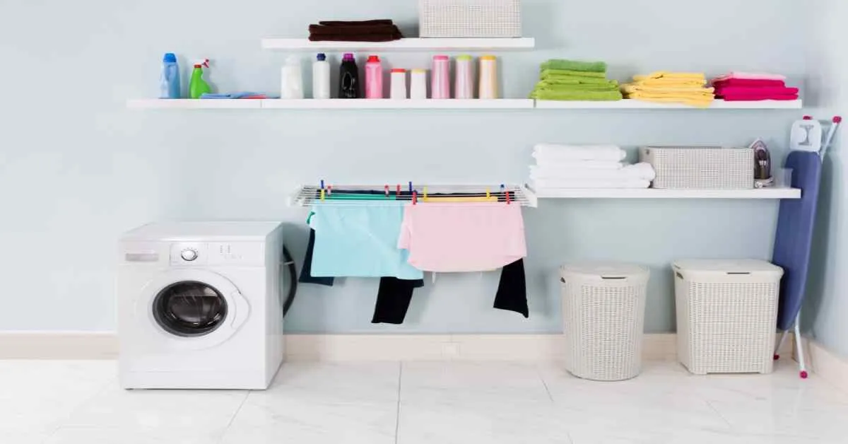 utility or laundry room in a luxury house