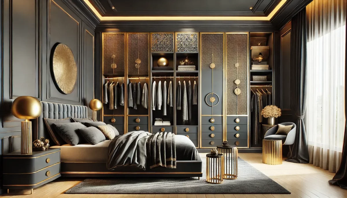 black and gold sunmica colours for bedroom