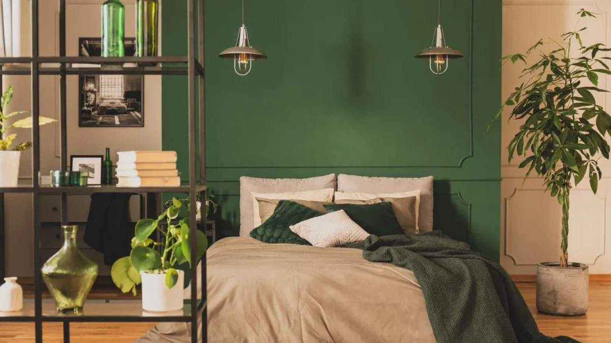 green bedroom colour for couples as per the vastu