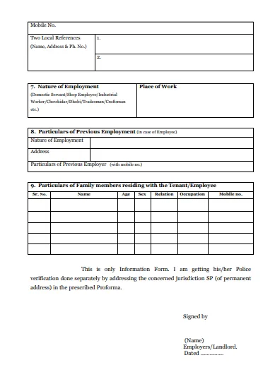 gurugram police verification form 2