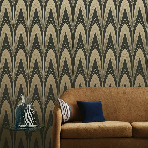 art deco classy wallpaper design