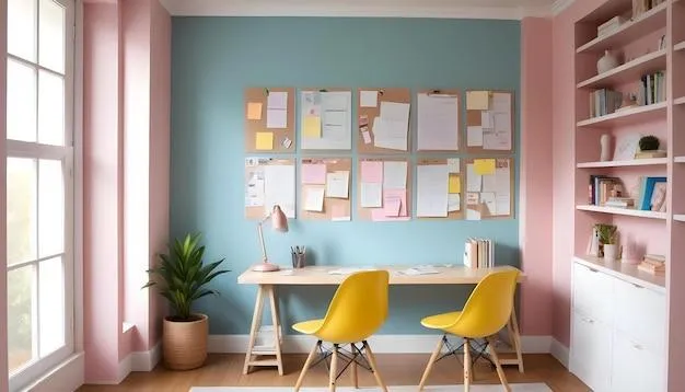 calming light pink wall colour combination