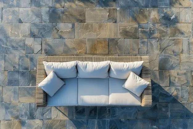 cobblestone modern wall texture design for living room