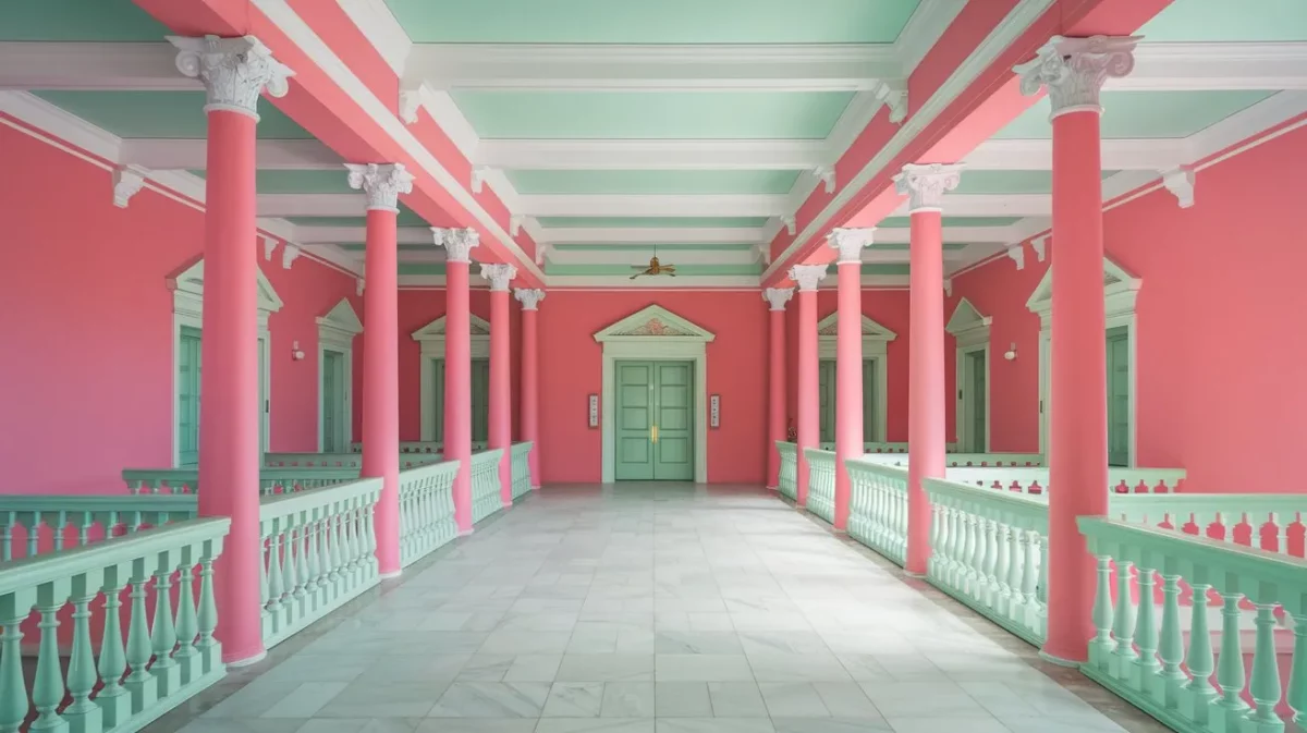 coral and mint hall colour combinations asian paints