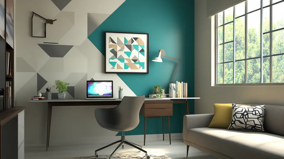 geometric grandeur royal modern texture paint designs for wall