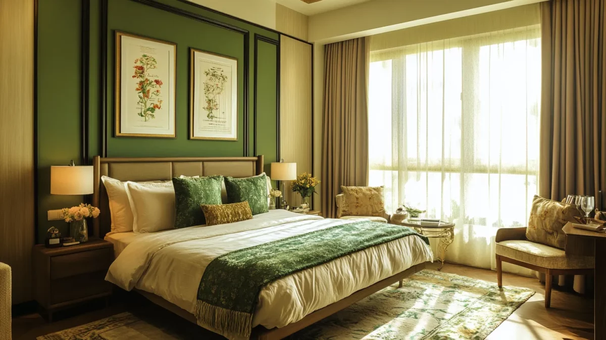 green with beige north bedroom colour as per vastu