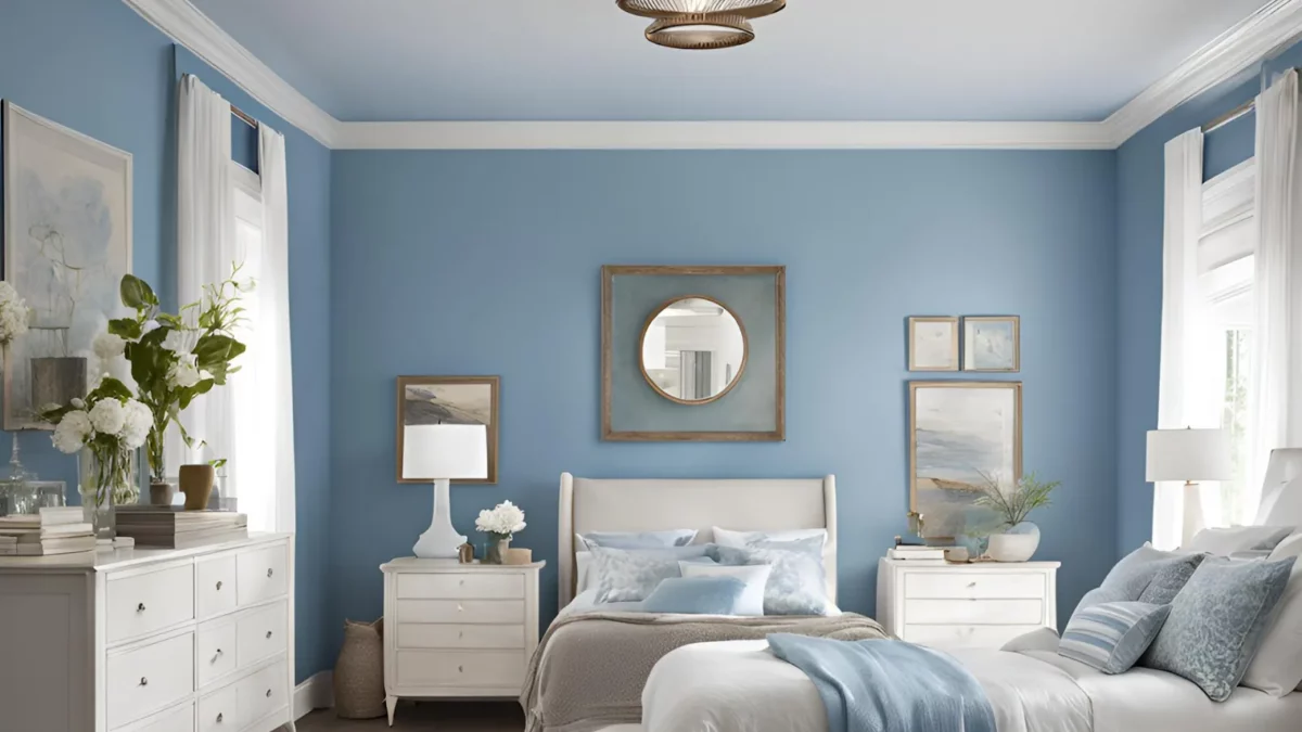 light blues nippon paint room colour