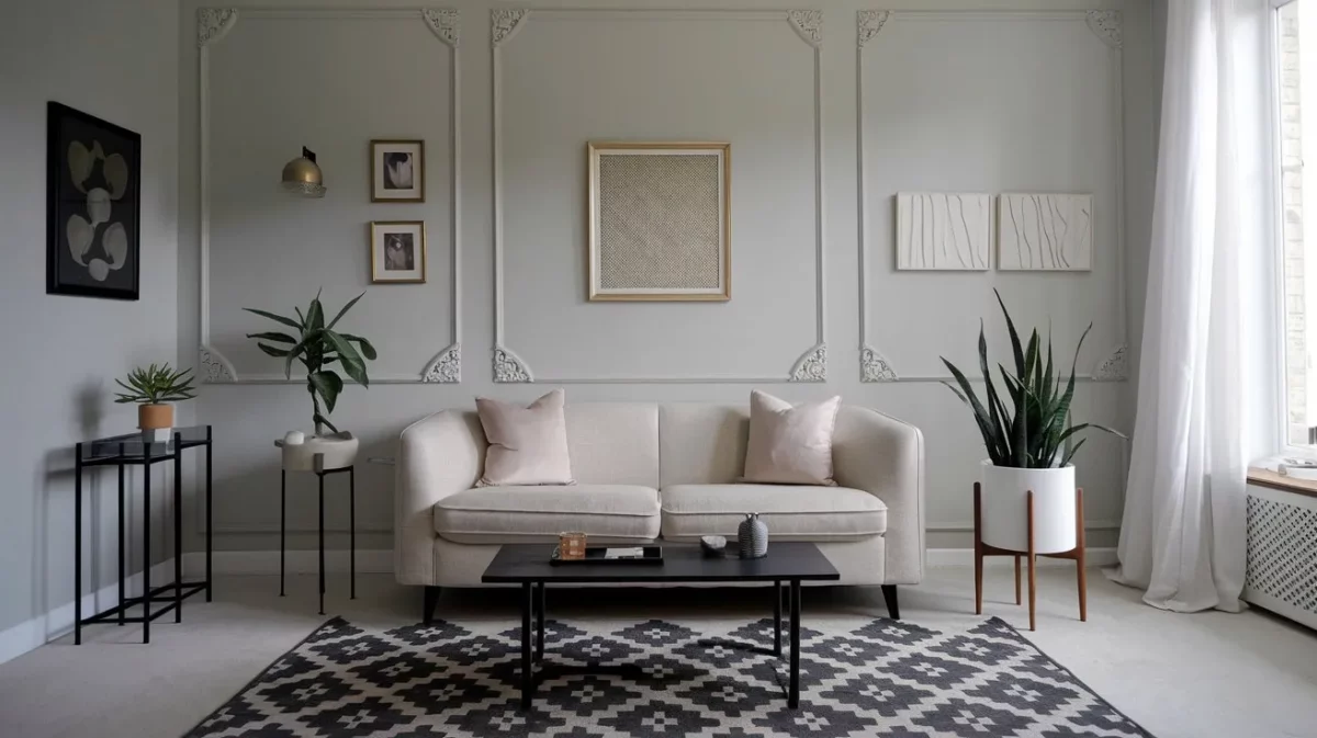 light grey paint colours for small living room walls