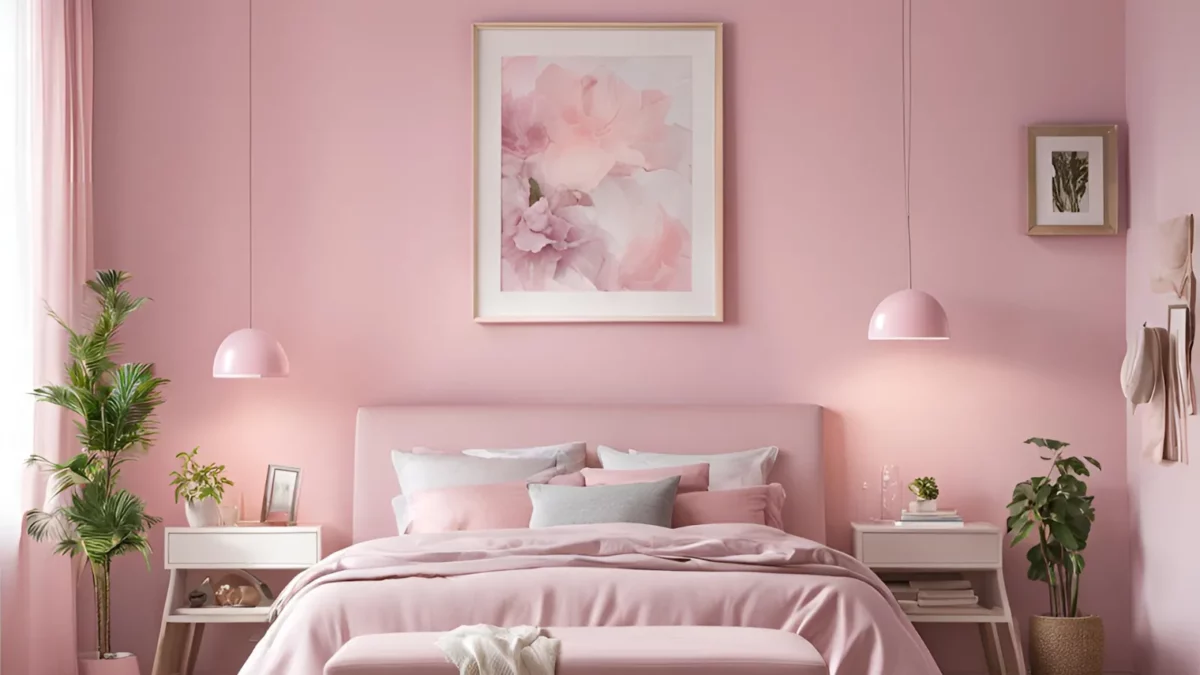 light pinks nippon paint design bedroom