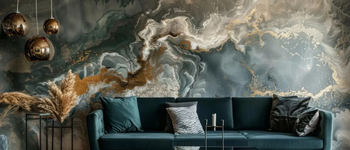 marble mist wall texture design for living room