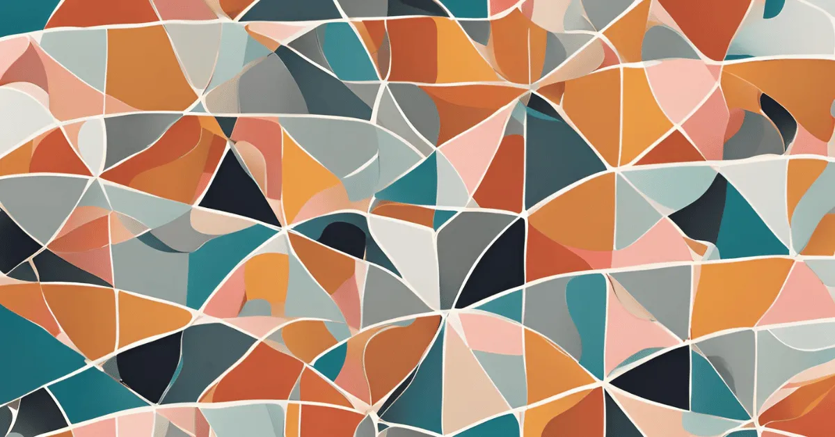 modern texture paint designs with fun shapes