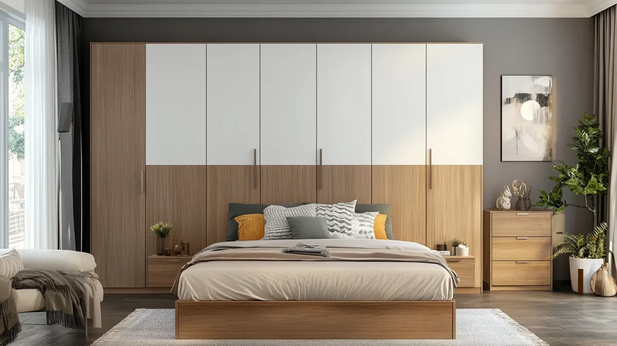 Top 15 Classy Wardrobe Laminate Color Combinations for Your Bedroom 2025