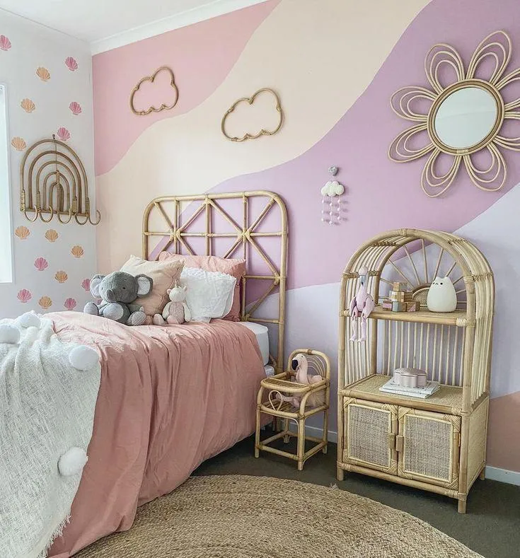 pastel colour schemes for childrens bedroom