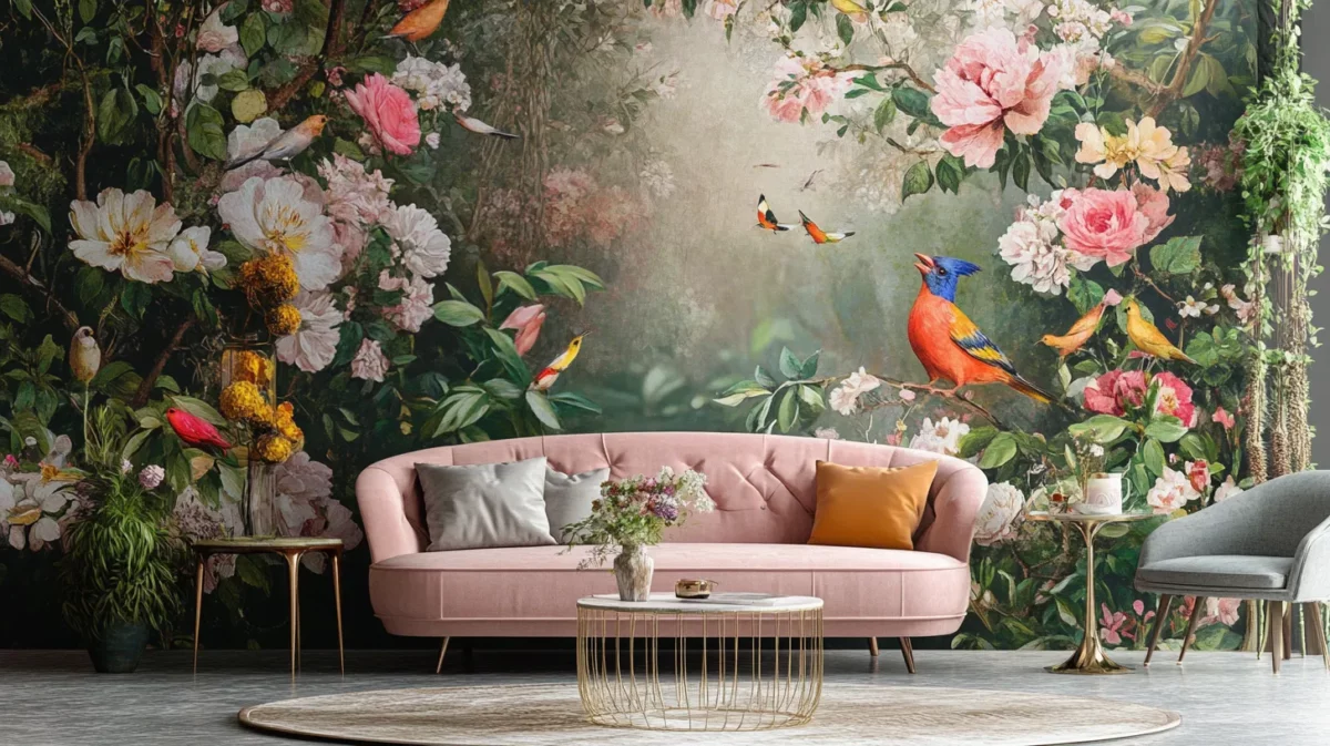 photogenic wallpaper designs for living room wall