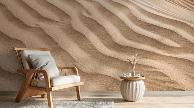 sand dune modern wall texture design for living rooms