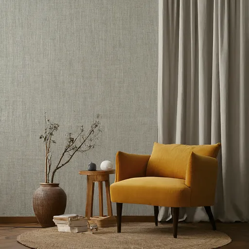 textured linen classy wallpaper design