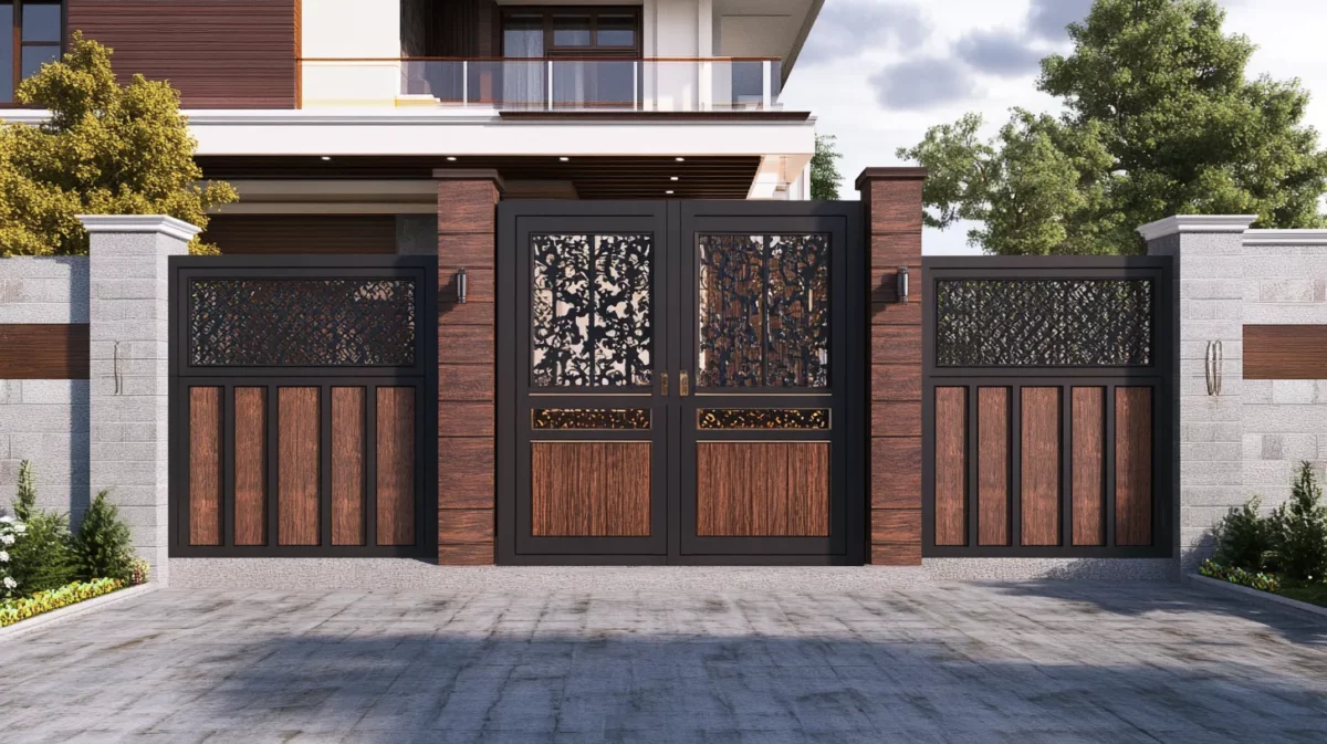 traditional iron gate design