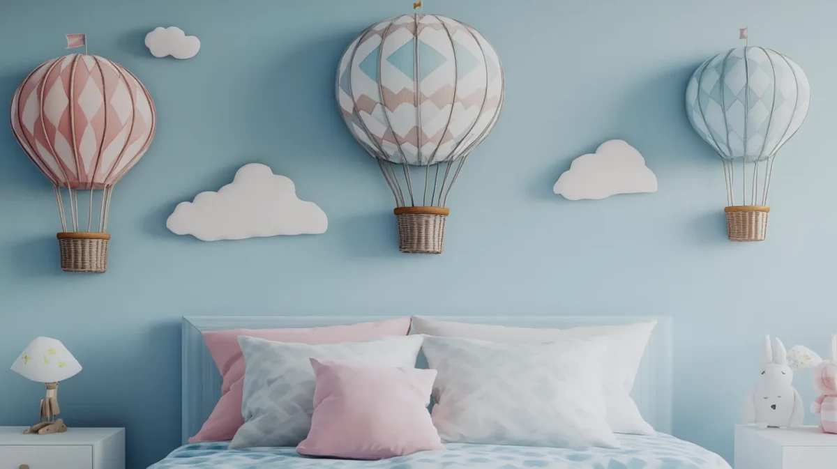 up up and away 3d wallpaper design