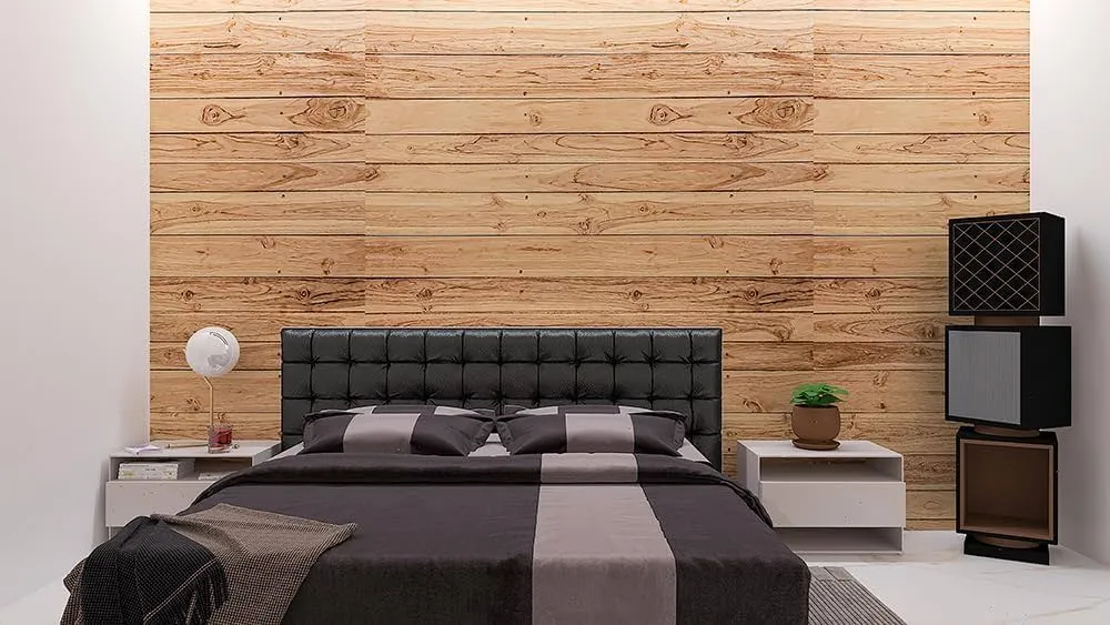 wood grain bedroom wall putty texture design