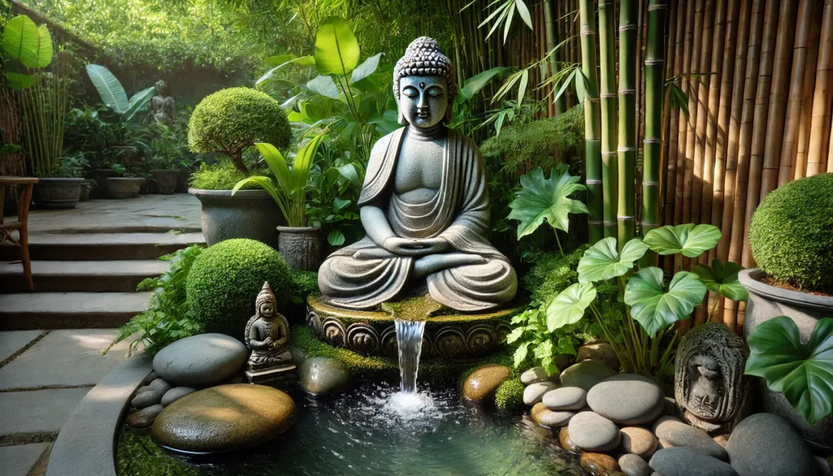 buddha water fountain for home vastu