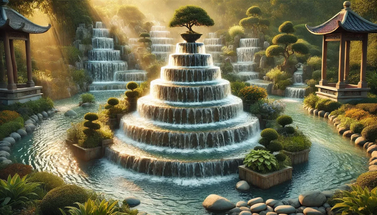 cascading water fountain vastu shastra