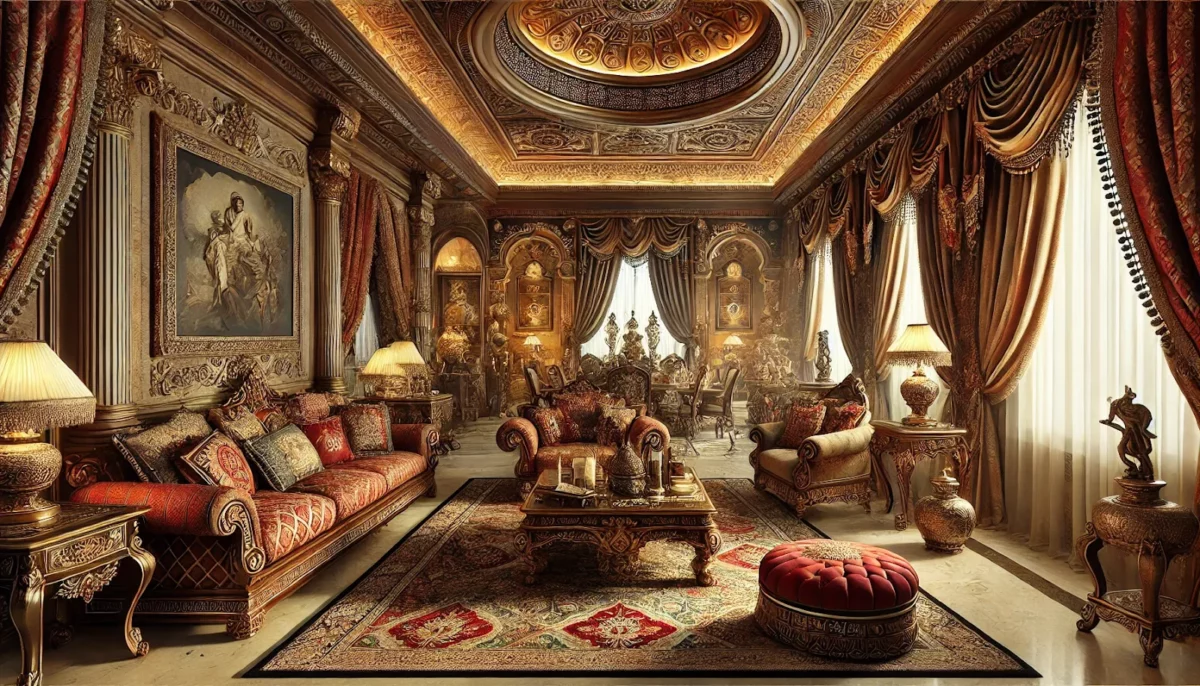 classic indian royalty living room interior indian style