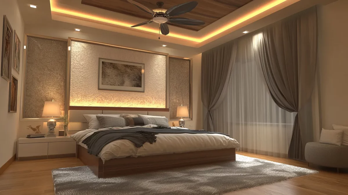 down ceiling pop design for bedroom