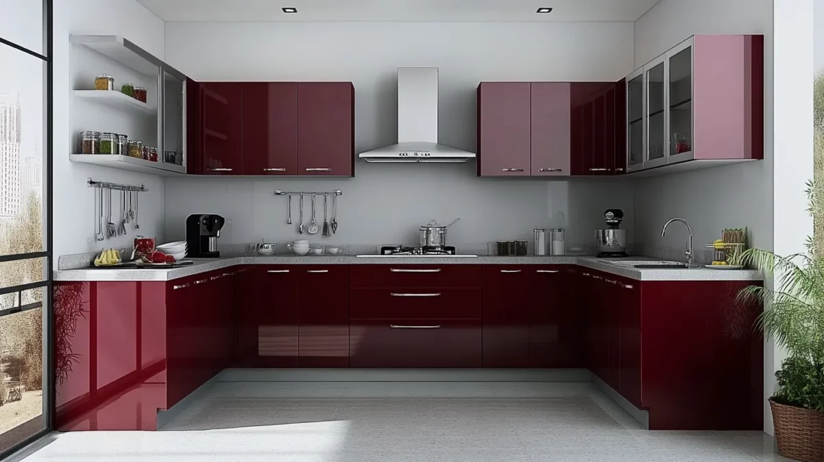 minimalist indian modular kitchen design