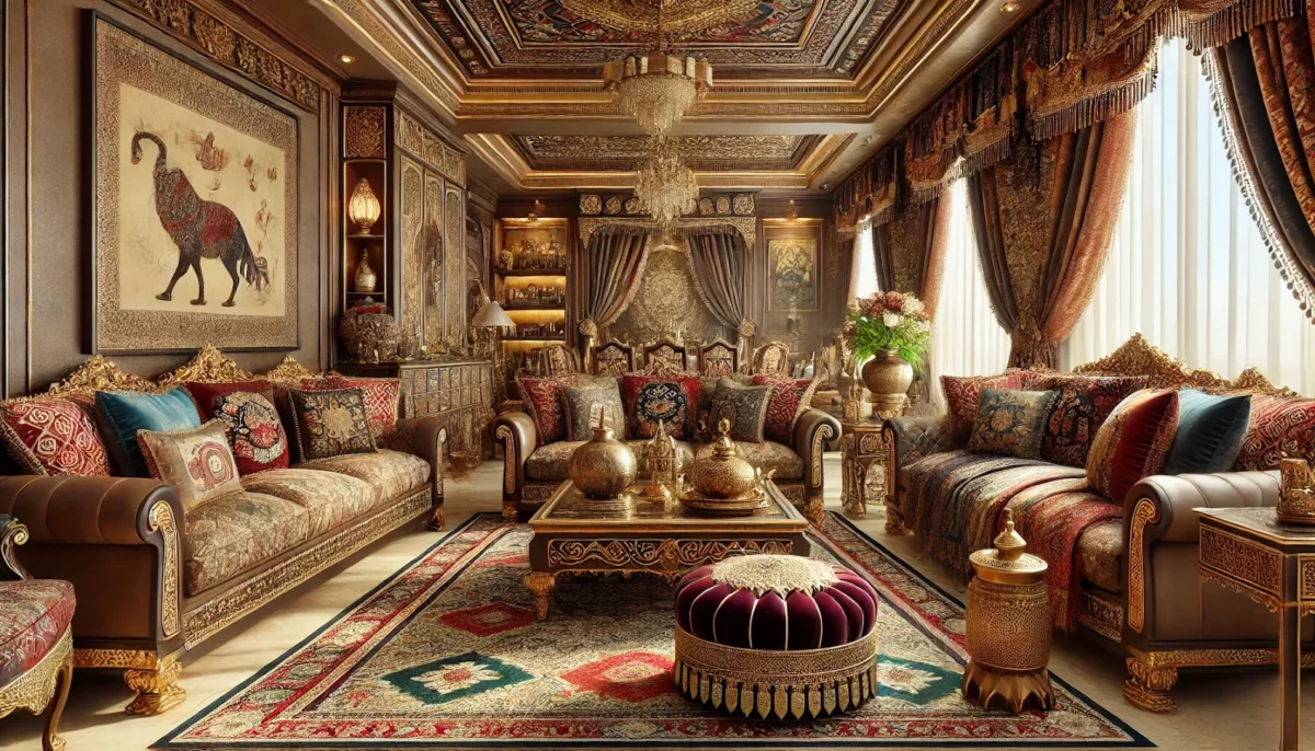 opulent heritage vibes traditional living room idea