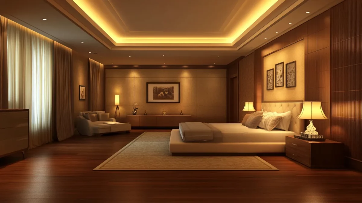 pop fall ceiling design for bedroom