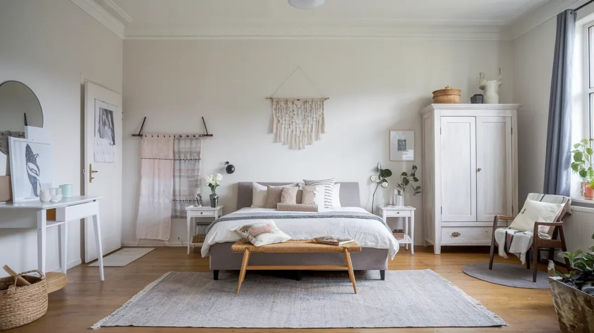 scandinavian bedroom design